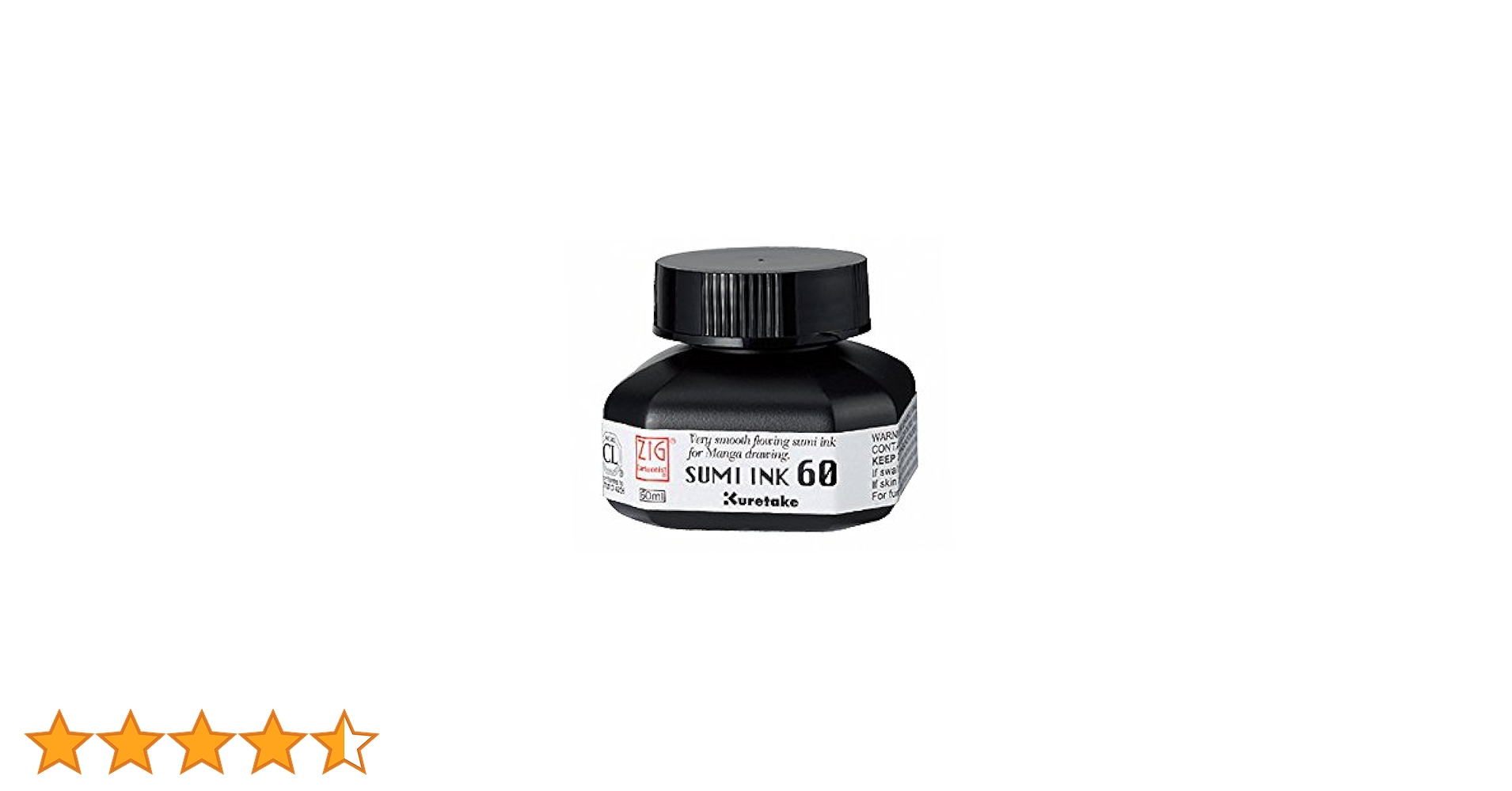Amazon | 呉竹(Kuretake) ZIGCARTOONISTSUMIINK6060mlCNCE103-6